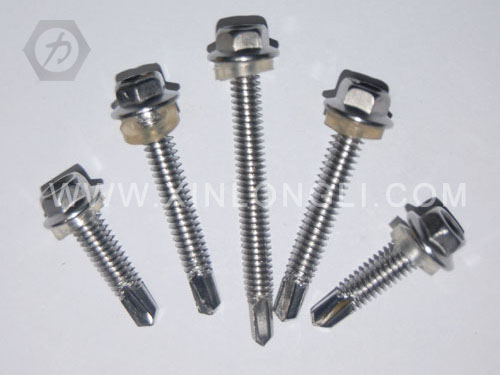 不锈钢六角大华司钻尾...