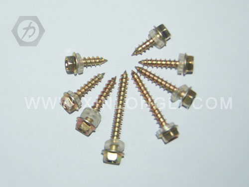 六角华司尖尾螺丝