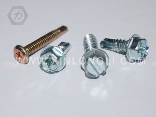 六角十字.一字钻尾螺...