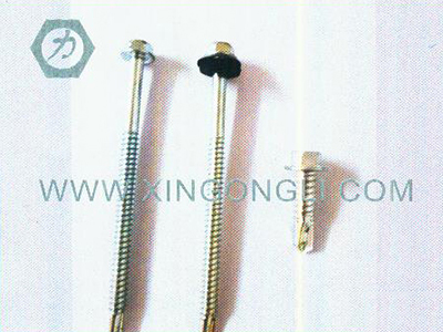 碳钢六角华司钻尾螺丝...