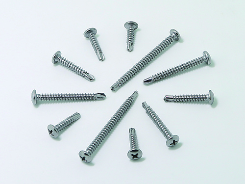 碳钢圆头十字钻尾螺丝