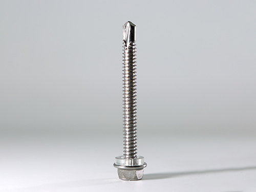 不锈钢钢六角华司钻尾...