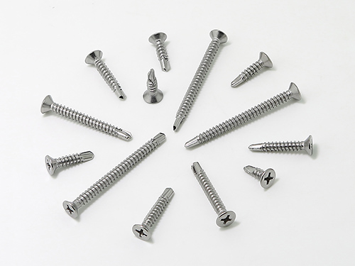 碳钢平头十字钻尾螺丝