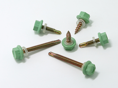 碳钢尼龙头钻尾螺丝