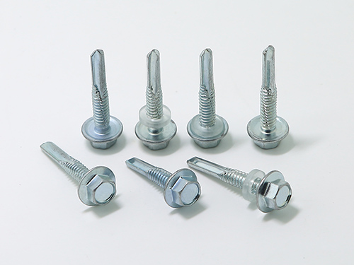 碳钢六角华司钻尾螺丝