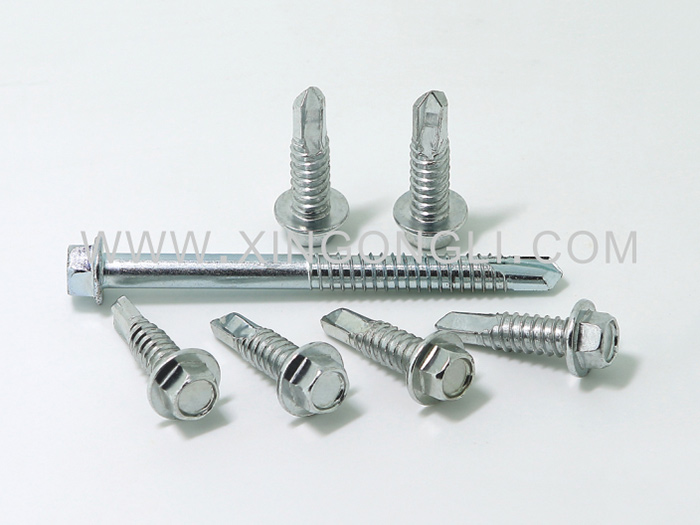 六角华司钻尾螺丝